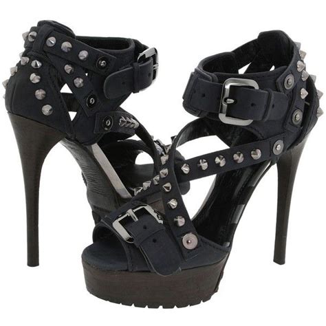 burberry platform sandals stud heel.